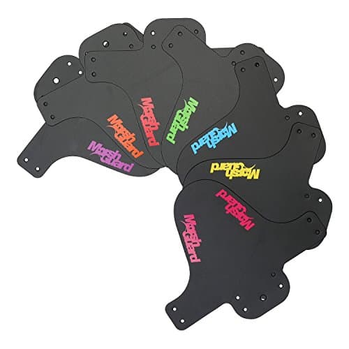 Marsh Guard Mud Fender Bicycle Guard MTB Fork Mud Mudguard Black/Red