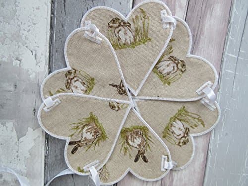 Hare/ Rabbit / Heart bunting