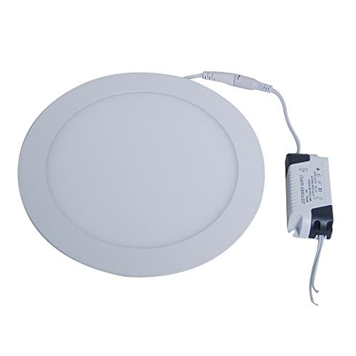 Jambo Power 85-265V 18W LED Ceiling Panel Down light White Circular shell 50-60Hz day white for Living Room Store Supermarket