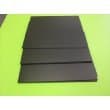 Black Polystyrene 12" X 12" X .030" Plastic Sheet Styrene Pack of 4