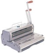 Akiles 14” Wiremac-31 Wire Binding Machine & Punch, 3:1 Pitch for Twin Loop Wire spines