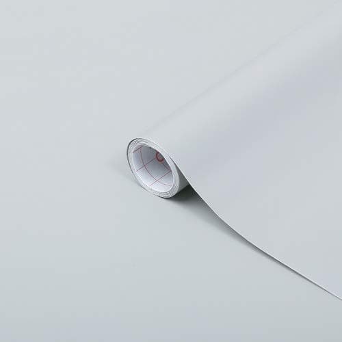 67.5cm x 2m d-c-fix MATT LIGHT GREY sticky back plastic vinyl wrap film (346-8169)