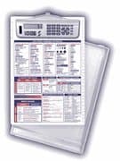 Nursing Reference Clipboard with Calculator Clip (Shown with Optional Storage Tray which Must be oredred Separately)