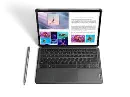 Tab P12-2023 - Expansive Touchscreen Tablet - 12.7" 3K Display - 13MP Camera - 8GB Memory - 128GB UFS Storage - Android 13 - Dolby Atmos - Quad JBL Speakers - Pen and Keyboard Included