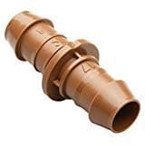 BC50/5PK Drip Irrigation 17mm Barbed Coupling Fitting, 5-Pack x 2