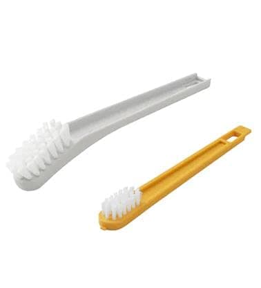 ledieu® PEPPRIG 2 in 1 Shoe Brush with Scraper (Pack of 2 Brush)