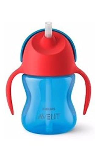 AVENT Philips Sipper with Straw 200ml, 9months+ (Blue)