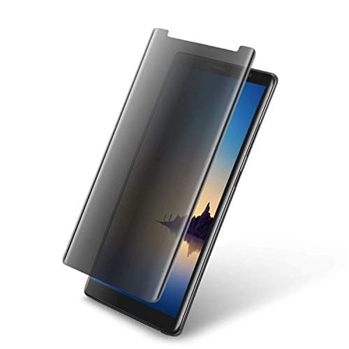 Galaxy Note 9 Privacy Screen Protector,Note 9 Premium [3D Curved] [Case Friendly] [Anti-Scratch] 9H Hardness Tempered Glass Film Screen Protector for Samsung Galaxy Note 9 (Privacy Tempered Glass)