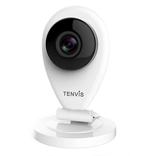 TENVIS Wireless IP Camera - Indoor Security Camera with Night Vision, Two-Way Audio, Motion Detection, Instant Alert, Home Surveillance System with SD Card Slot, 720P for Baby/Pet/Nanny Monitor