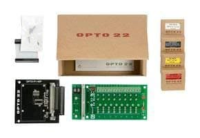 OPTO-P1-STARTERKIT-1 - Digital I/O Starter Kit for Raspberry Pi, Carrier Board, Rack, 2X Input Modules, 1x Output Modules