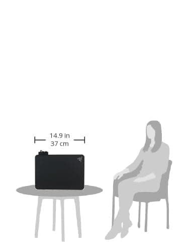 Razer Firefly V2 Micro Texture Gaming Mouse Mat with RGB Illuminated Chroma