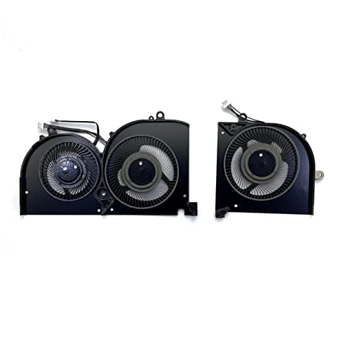 New CPU + GPU Cooling Fan Replacement for MSI GS75 P75 WS75 MS-17G1 MS-17G2 MS-17G3 P/N: BS5005HS-U3I BS5005HS-U3J MS-17G1 MS-17G2 MS-17G3
