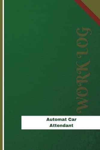 Automat Car Attendant Work Log: Work Journal, Work Diary, Log - 126 pages, 6 x 9 inches (Orange Logs/Work Log)