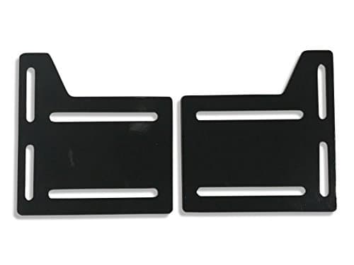 CLAW IT ON Bed Rail Hooks Plate Adapter Bracket Conversion Kit Bolt On Bed Headboard Footboard Frame 2 Pack Comes with Longer Bolts, Nuts, WASHERS Bed Headboard Bracket Adapter Plate Conversion Kit