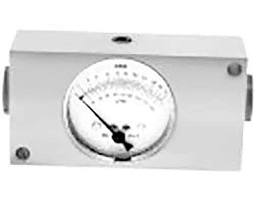 Inline Flow Meters (High Pressure): GPM Range: 0-48, 6000 Max PSI with 3/4" NPT Port and 1/2" NPT Pressure Port, 2 1/2" Display Size, 221593