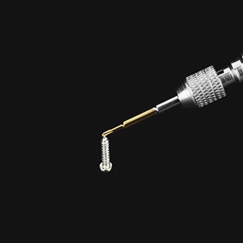 Red Premium-Quality Micro Precision Small Screwdriver Set 5 in 1 Magnetic Bits for Smart phone, Tablet, Eyeglasses, Watches