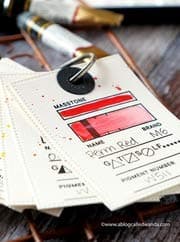 Clear Stamps 2X3 Swatch