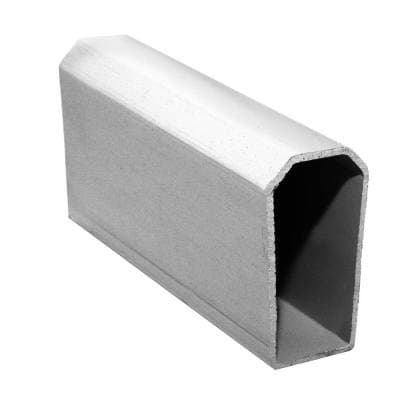 NDS 8481 Micro Channel™ Drain Coupling works with Micro Channel Drain and Integrated Grate System, Connects Drains together, for Pool and Spa Decks, Concrete and Paver Patios, and Walkways, White