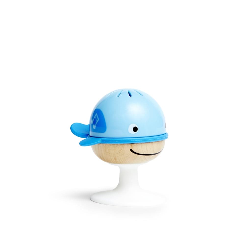 Hape Stay-Put Rattles 3-Piece Baby Set with Suction Cups – Colorful Sea Animals Whale, Turtle & Octopus – Sensory & Motor Skill Aid – Highchair, Mealtime, Infant, Travel Essentials Toy