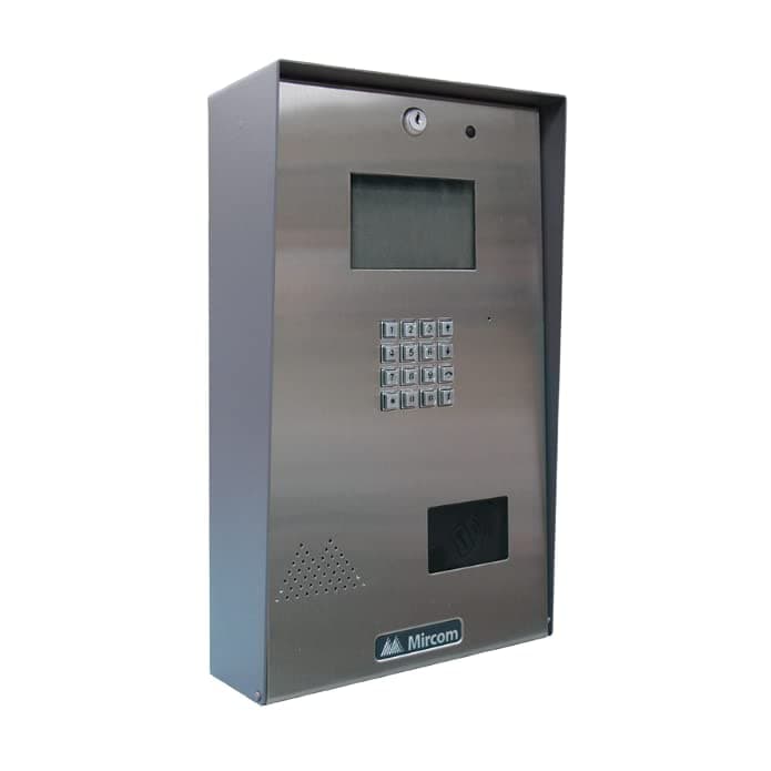 MIRCOM TX3-2000-8U-C-256 - 8x20 LCD Display, Hands Free Operation