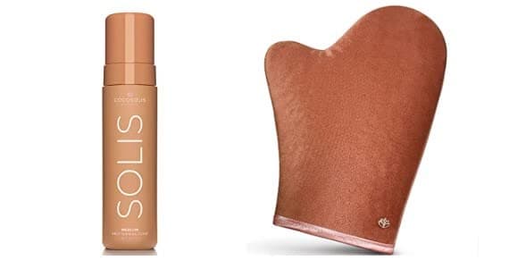 Bundle SOLIS Medium Self Tanning Mousse with Premium Tanning Mitt