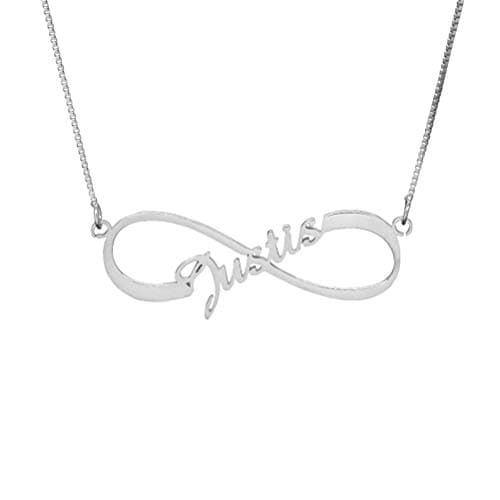 FACOCO Customized Personalized Single Unlimited Name Necklace Private Custom Name Necklace