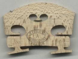 Aubert Adjustable Violin Bridge - 4/4 Size - Medium
