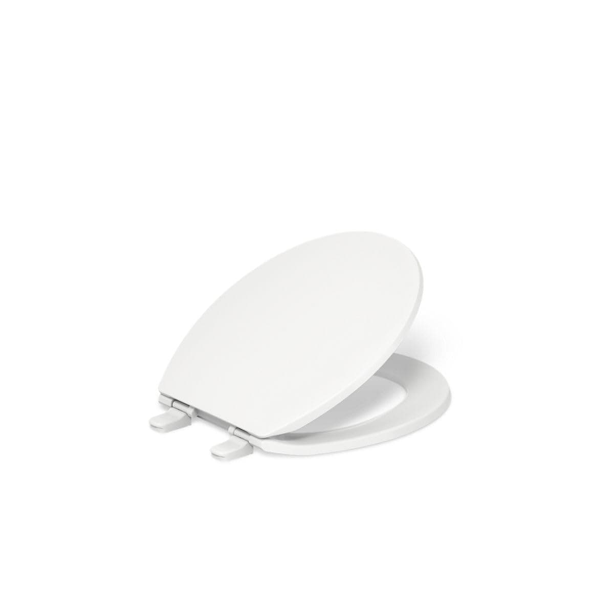 K-4775-0 Brevia with Quick-Release Hinges Round-Front Toilet Seat, White