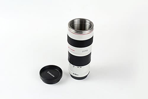 White Camera Lens Mug Coffee Cup Model Coffee Mug (Modeling 1:1 EF 70-200mm USM Lens), Small