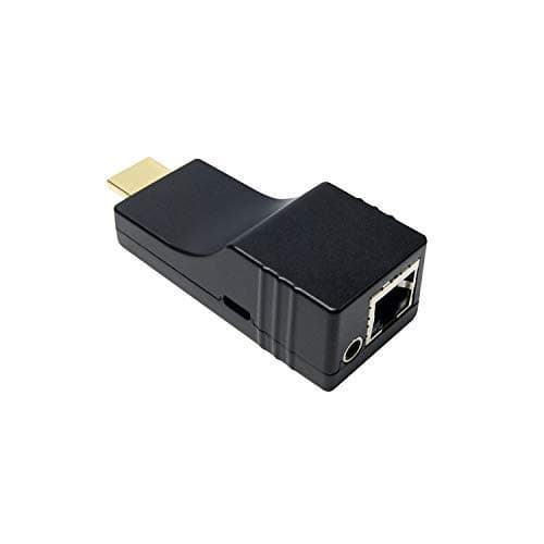 DDMALL330ft 1080p HDMI Over IP Extender, Using Single CAT5e/CAT6 Cable, Compact Size, USB-Powered, One-to-One, One-to-Many, Receiver Only