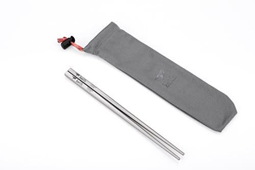 Keith Titanium Ti5633 Solid Square Handle Chopsticks