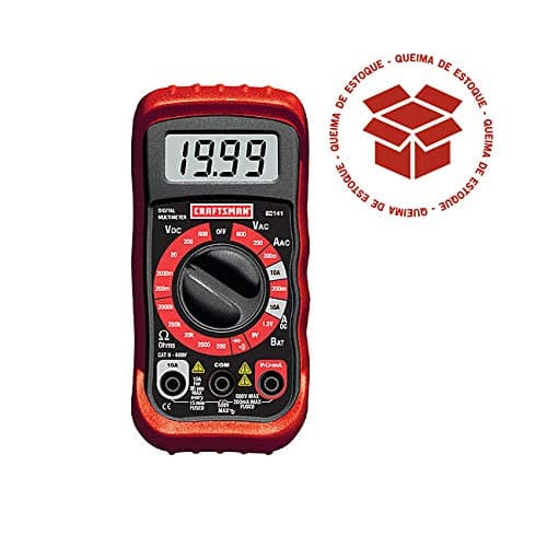 Craftsman 8 Function Multimeter 82141 34.82141