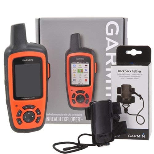 Delorme Garmin inReach Explorer+ Satellite Tracker with compatible Backpack Tether; inReach Explorer + Mit Riesen-Loop-Armband