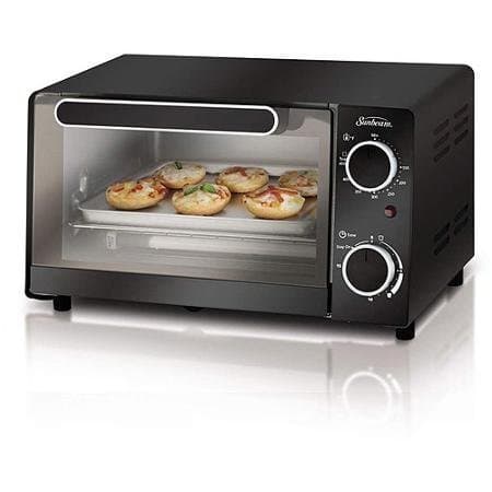 Sunbeam Toaster Oven, 4, Black