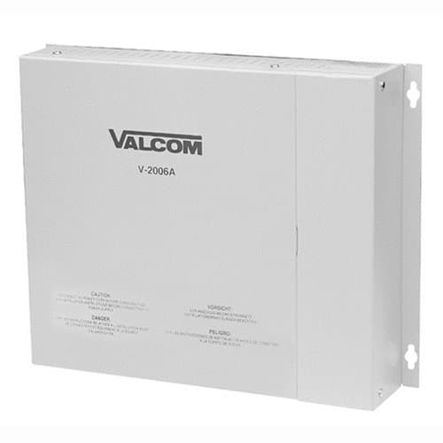 Valcom V-2006A One Way 6 Zone Page Control with Built in Power