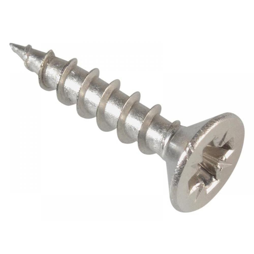 ForgefixMulti-Purpose Single Thread Screws | 3.5 x 16mm | A2 Stainless Steel | Box 200