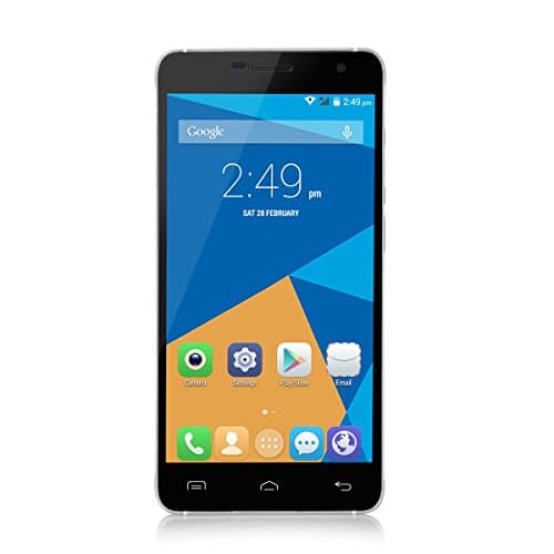 Beyondtek DOOGEE DG750 IRON BONE Unibody 0.1mm elevation Android 4.4.2 Smart 3G Bar phone with MT6592 Octa-core processor, 1GB RAM +8GB ROM BAK battery 8.0 MP camera intelligent Photo editor Free case with Hall sensor Black