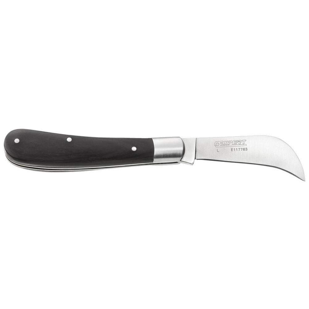 Britool Expert E117763B ELEC.Knife ONE Blade Wood Handle