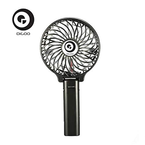 Digoo DF-004 Foldable USB Charging Fan Portable Mini Handheld Speed Adjustable Cooling Fan Regulation