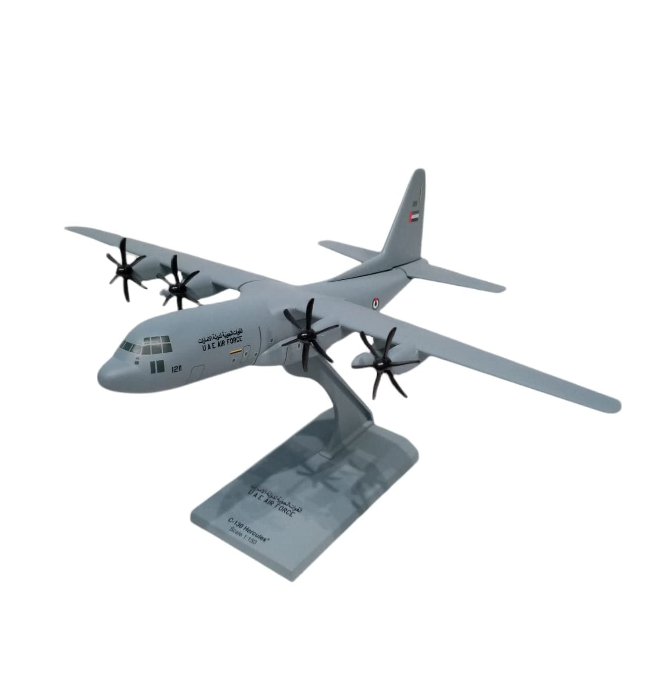 Fighter C-130 HERCULES UAE AF PLASTIC MODEL 1:150 SCALE