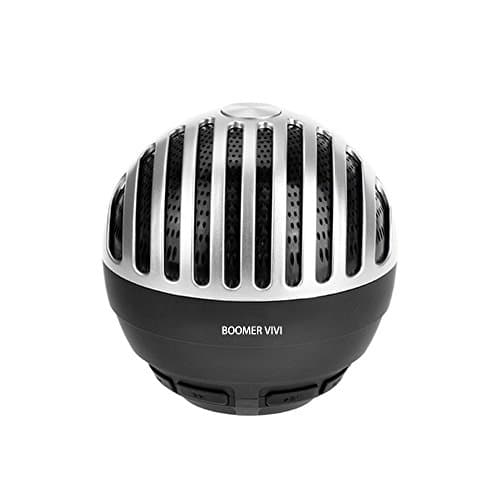 Portable Bluetooth Speaker,BOOMER VIVI Wireless Mini Magic Ball with Bluetooth V4.2 Rich Bass,HD Audio Subwoofer Round, Hands-Free for Outdoor, Bedrooms,Travel,Cars and iPhone 7/6s/6.