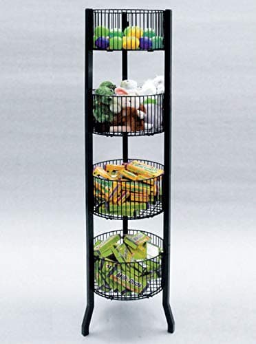 DUMP BIN 3 TIER BLK 45"