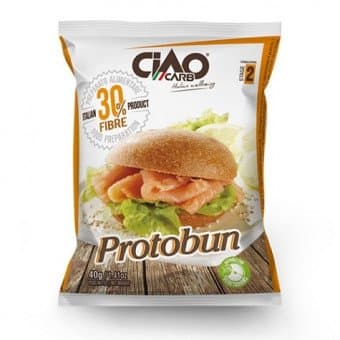 CiaoCarb Protobun RC Bread Rolls, 40 g, Plain