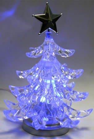USB Christmas Tree with Multicolor LEDs