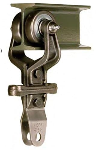 3″ Webb Trolley with “H” Attach & Hardware – 5 1/2″ Drop