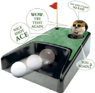 Talking Pop-Up Putting Machine