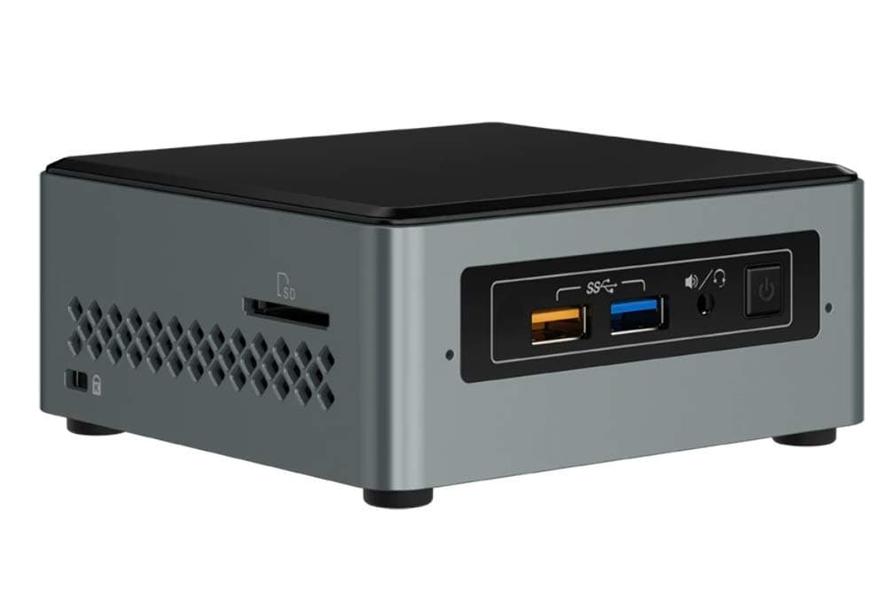 Intel NUC 6 Essential Mini PC - Celeron, 2GB RAM, 32GB eMMC, Windows 10