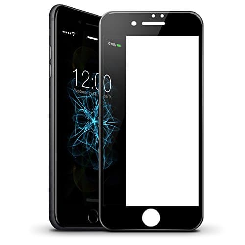 vontox Iphone 7 plus 8 plus Screen Protector Tempered Glass Glass Tempered Glass Protection Film 9H Hardness for iPhone 8plus/7plus (5.5 ") HD Black