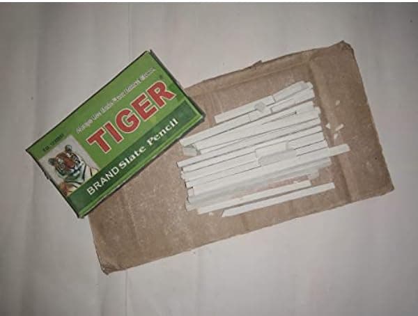 Tiger Thin Slate Pencils 400G|White