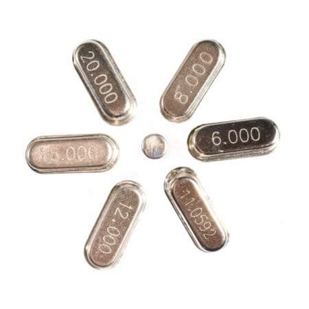 TECHDELIVERS® 10-Values 10-Pieces Crystal XTAL Oscillator Assorted Kit of different Values Mhz